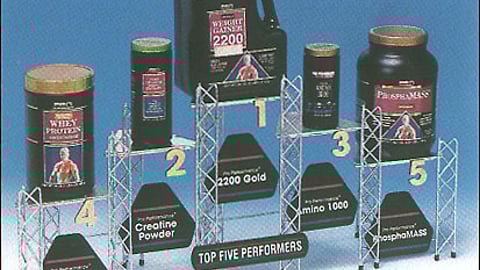 General Nutrition Corp. Display