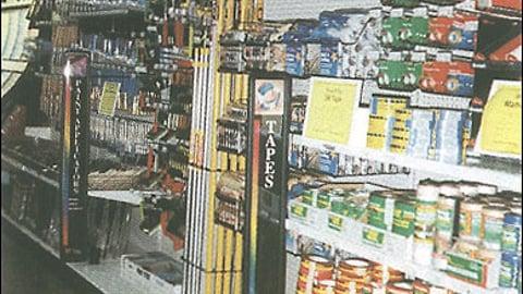 ServiStar Paints Display