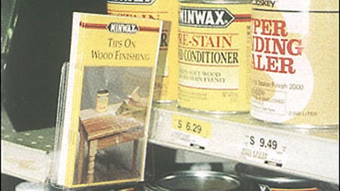 Winwax Products Display