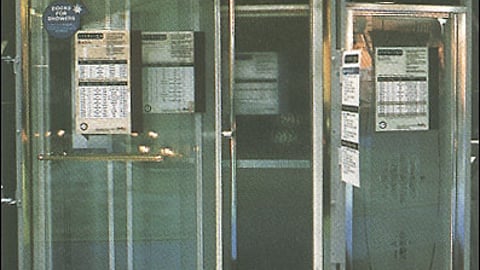 Sterling Shower Door Display