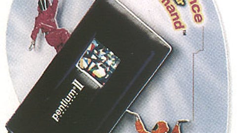Intel Pentium II Chip Display