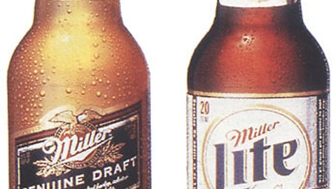 Miller Plastic Bottles