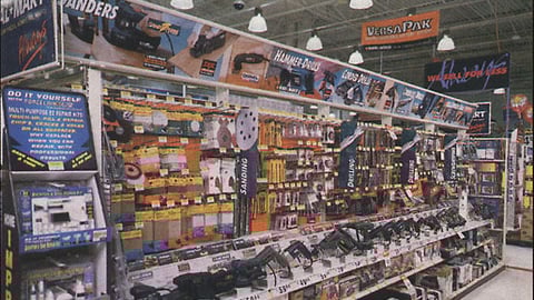 Wal-Mart Tool Display