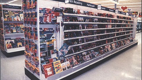 Kmart Books and Magazines Display