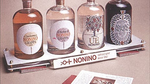 Nonino Winery Display