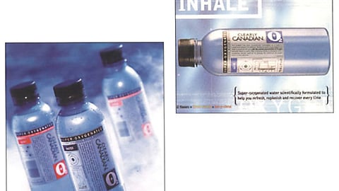 Clearly Canadian Display