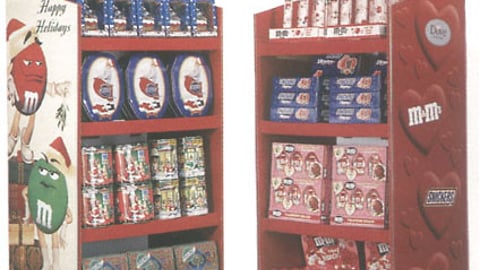 M&M/Mars Seasonal Floorstands