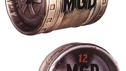 Miller MGD Keg Display