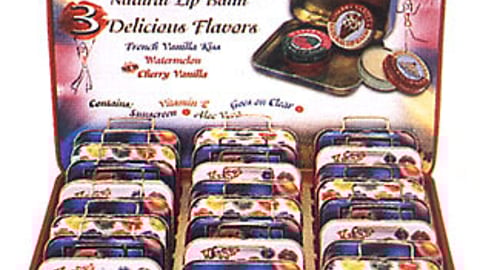 Candy Kisses Lip Balm Display