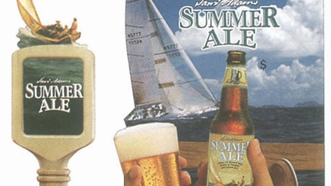 Sam Adams Summer Ale Beer Display