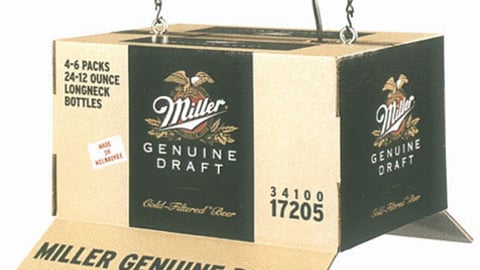 Miller Genuine Draft Pool Table Lamp