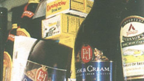 Cask & Cream Liqueur Display