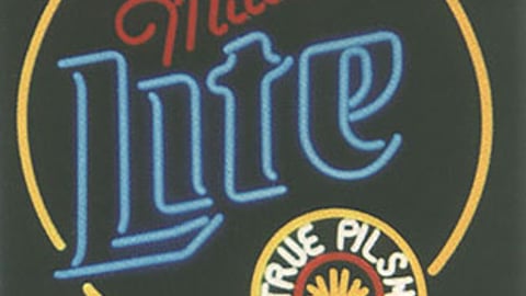 Miller Lite Neon