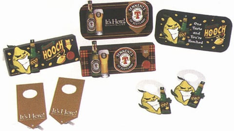 Hooch and Tennent's Beers