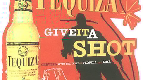 Tequiza Beer Display