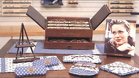 Laura Ashley Eyewear Brand Display