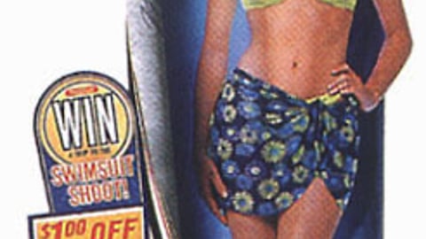 Miller Swimsuit Promotion Display