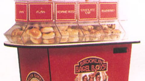 Maple Leaf Bagel Cart