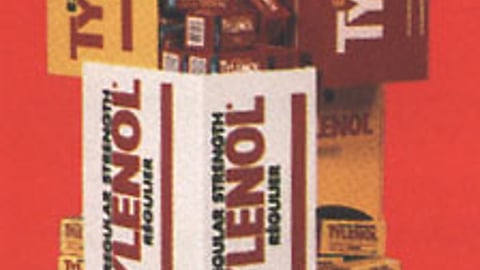 Tylenol Floor Display