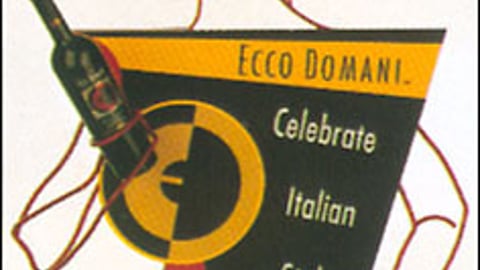 Ecco Domani Wine Display