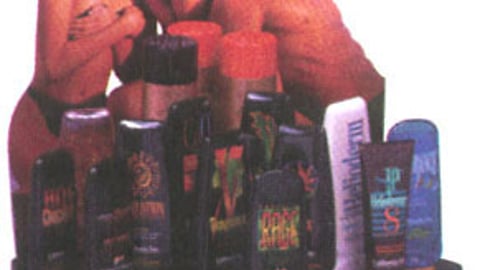 California Tan Best-Seller Counter Display