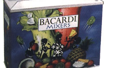 Bacardi Frozen Drinks Display