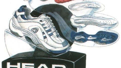 Head Counter Tech Shoe Display