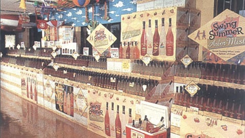 Arbor Mist Wine Display