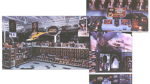 Star Wars Hasbro Toys Display