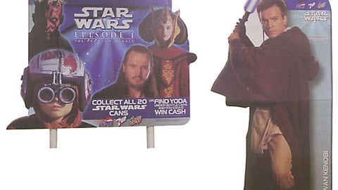 Pepsi Star Wars Displays
