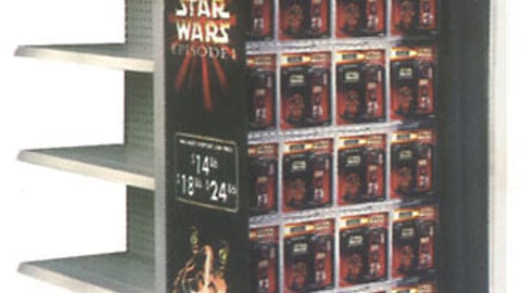Star Wars Licensed Watches Display