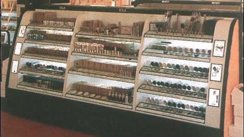 Sephora Cosmetics Display