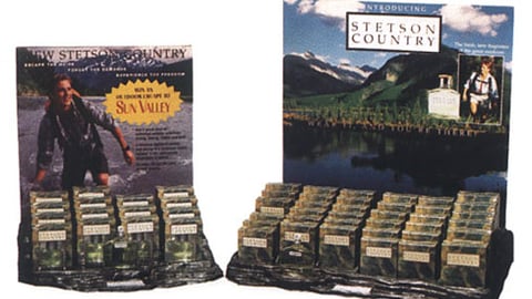Stetson Country Fragrance Display