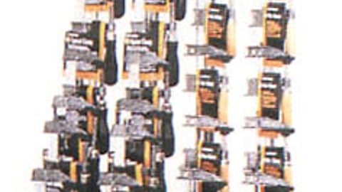 Columbian Bar Clamps Display