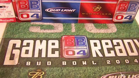 Bud Bowl Floor Graphic