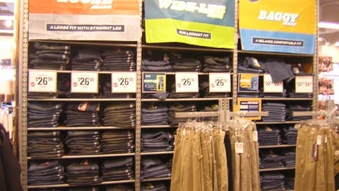 Old Navy Jeans Aisle