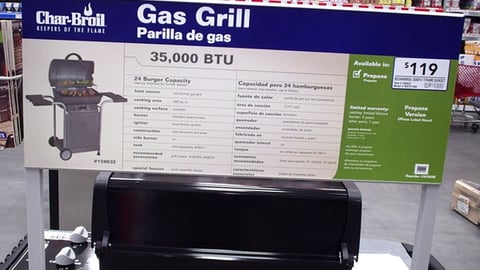 Char-Broil Bilingual Stanchion