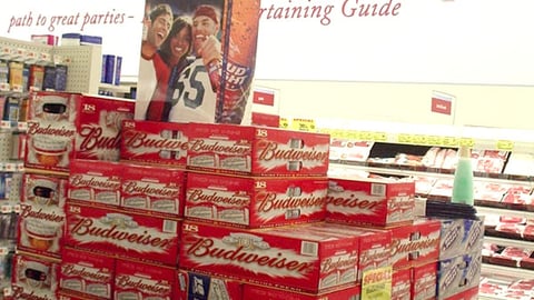 Budweiser 'Bud Bowl 2005' Case Stacker
