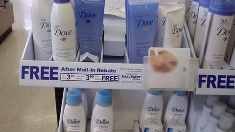 Walgreens/Dove PDQ Tray