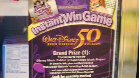 Carvel/Disney Sweeps Freezer Cling