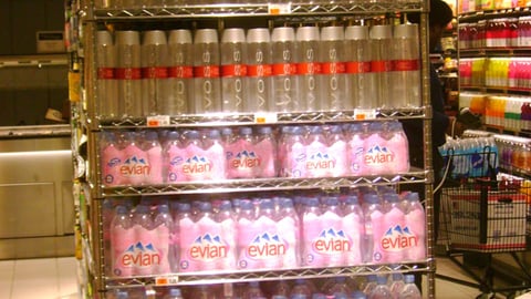 Food Emporium Bottled Water Rack