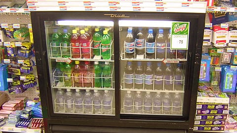 Dollar General Pepsi Checkout Cooler