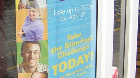 Slim-Fast Challenge Poster