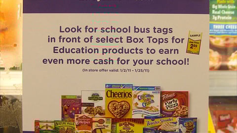 General Mills '2 Ways 2 Earn' Cooler Cling