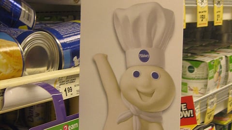 Pillsbury 'Collect Box Tops' Aisle Violator