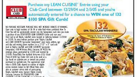 Ralphs Lean Cuisine Feature
