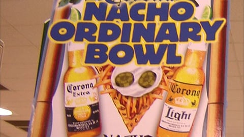 Corona Super Bowl Case Card