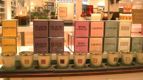 White Barn Candle Packaging