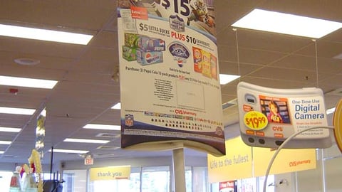 CVS PepsiCo Pole Topper