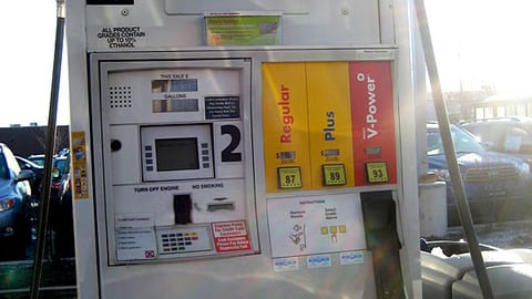 Shell Fuelcast Network TV Pump